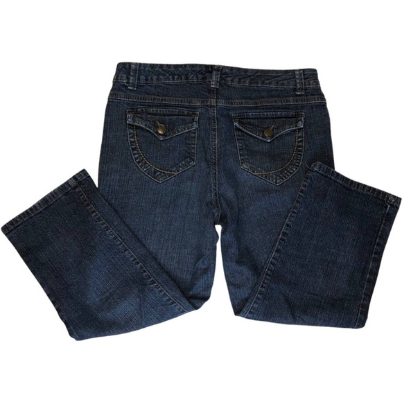 Nine West, Crop Denim Jeans, size 10, Stretch, Flap pocket - Picture 5 of 6